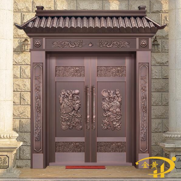 帶琉璃瓦銅門(mén)